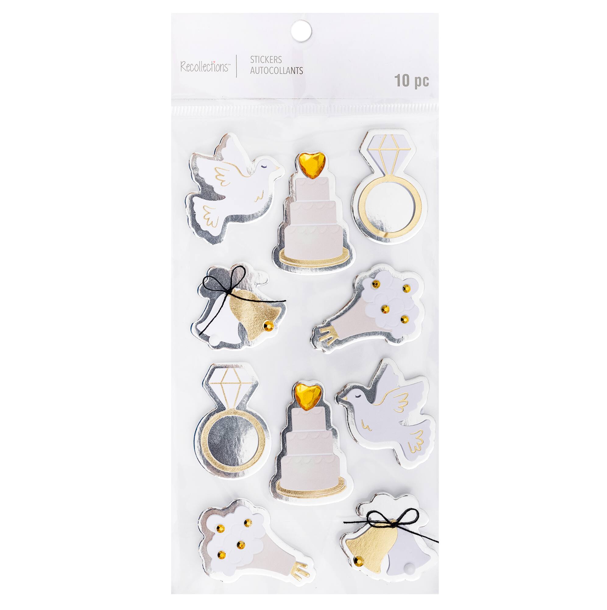 Wedding Icons Stickers by Recollections™